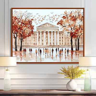 The British Museum In London II - United Kingdom Canvas Print