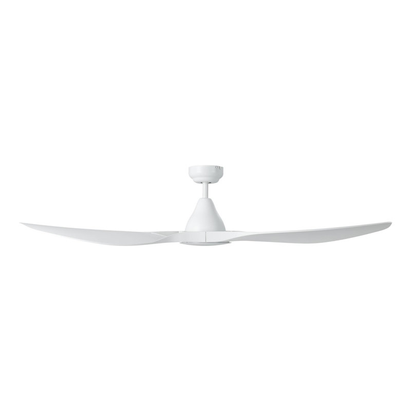Lebo 132cm Ceiling Fan with LED Lights, White