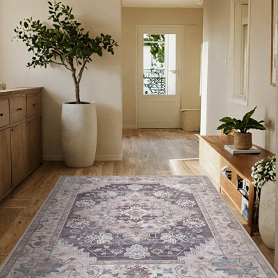 Machine Washable Oriental Rug