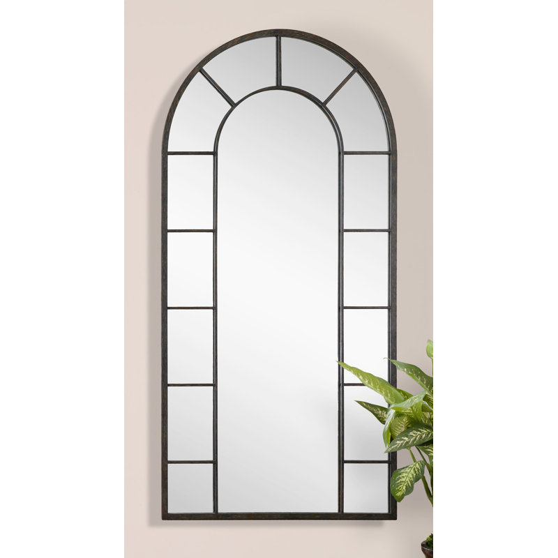 Baylen Metal PATTERN ARCH Wall Mirror