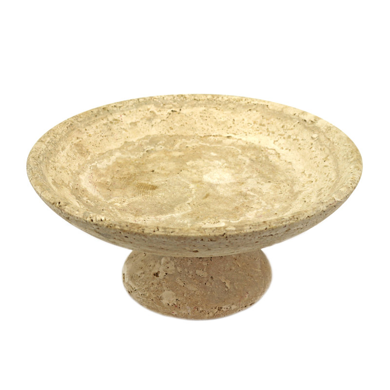 Bol en marbre Travertine