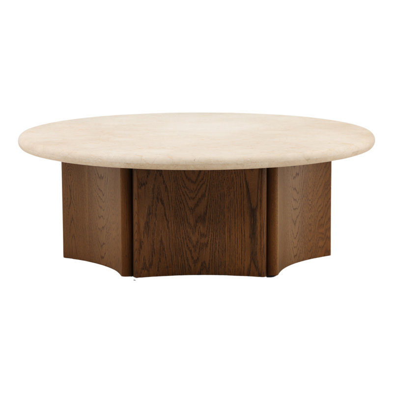 Oja Single Coffee Table, Brown