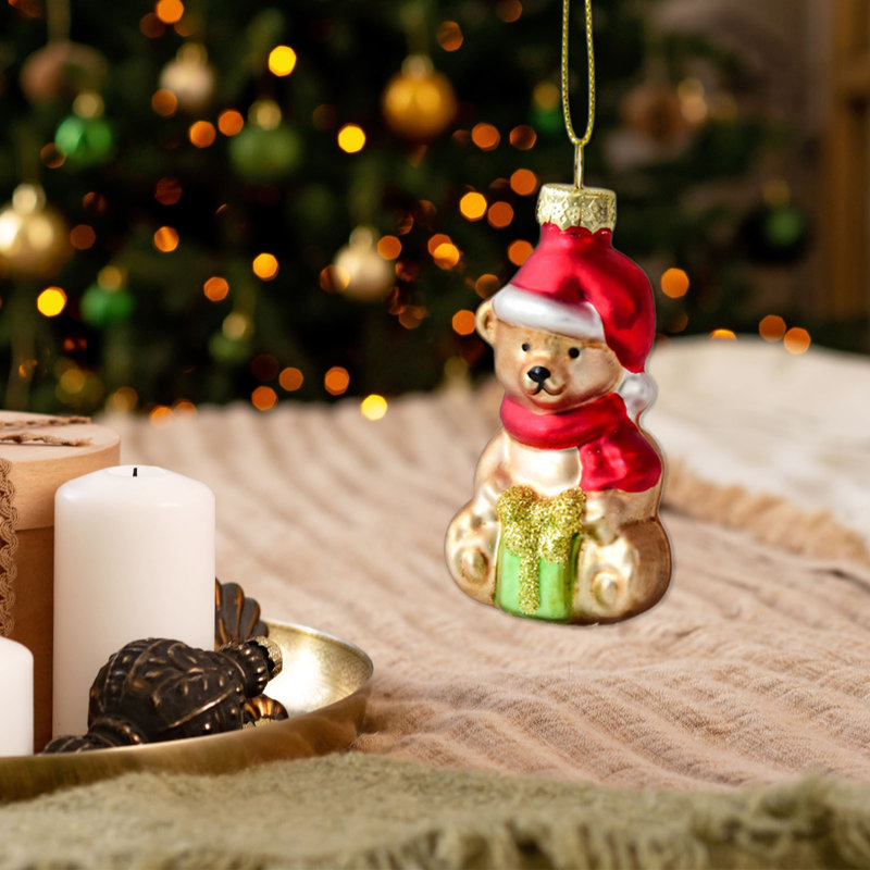 Ensemble de décorations de Noël en forme de bonhomme de neige et d'arbre pour les fêtes, C