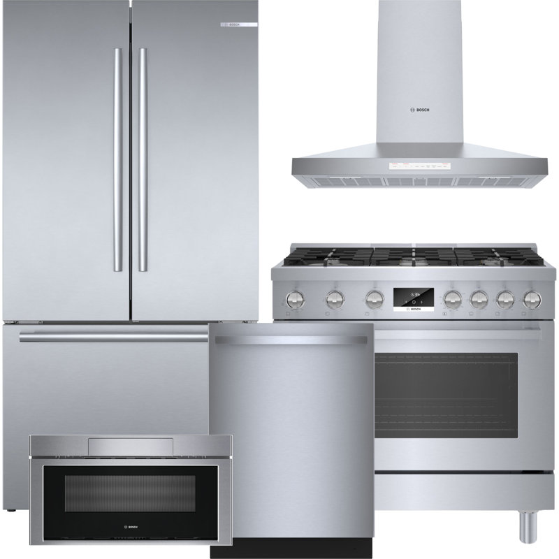 Industrial Series Kitchen Package With 36" Gas Range