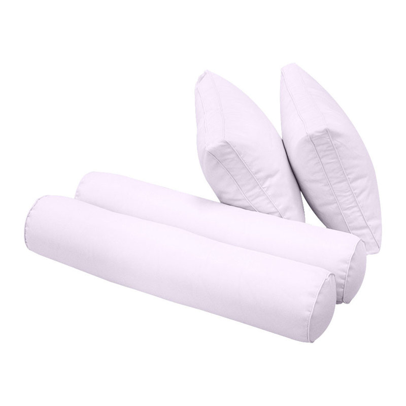Outdoor Daybed Seat / Back Cushion, Snow White	