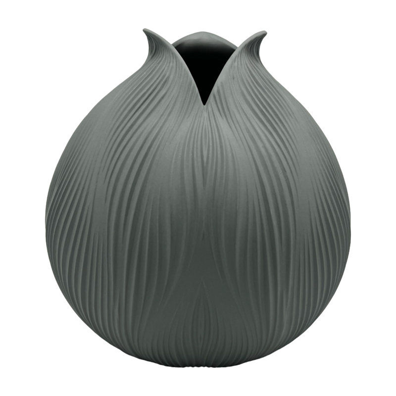 Vase de table Onycha, Gris