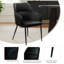 Fauteuil rembourré en velours Sabid-1311784800