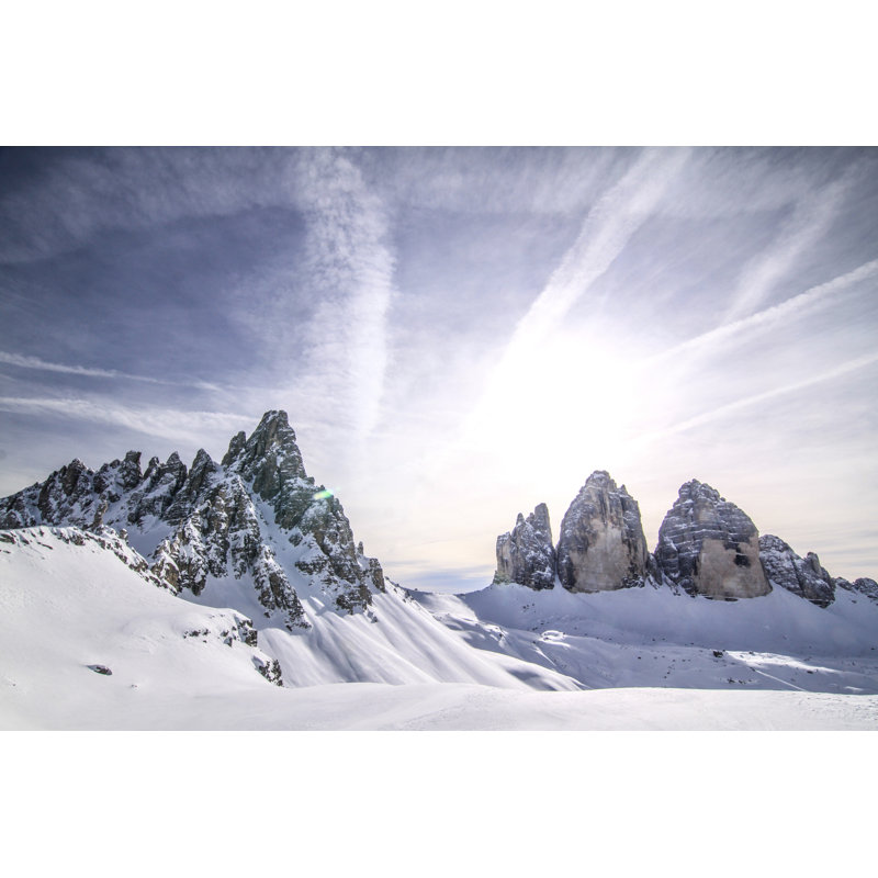 Dolomites by Sensationaldesign - Wrapped Canvas Print, 30cm H x 46cm W x 3.8cm D