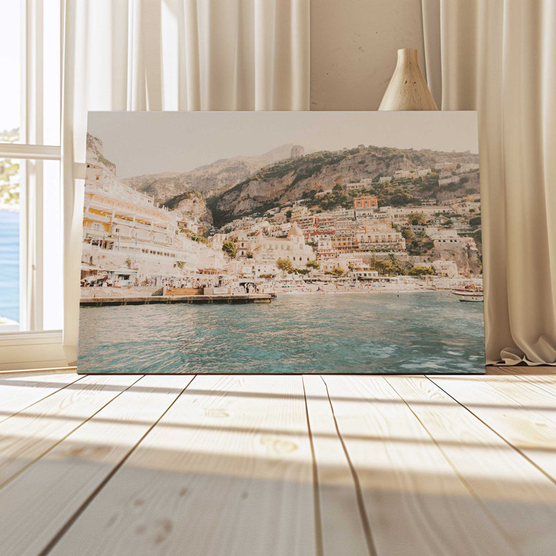 Impression sur toile Coastal Splendor, H 20 po x l 30 po x P 1,25 po, Toile tendue