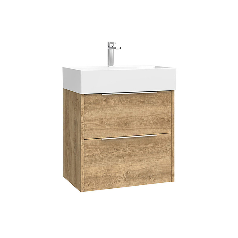 Primrose Single Vanity, Natural Oak