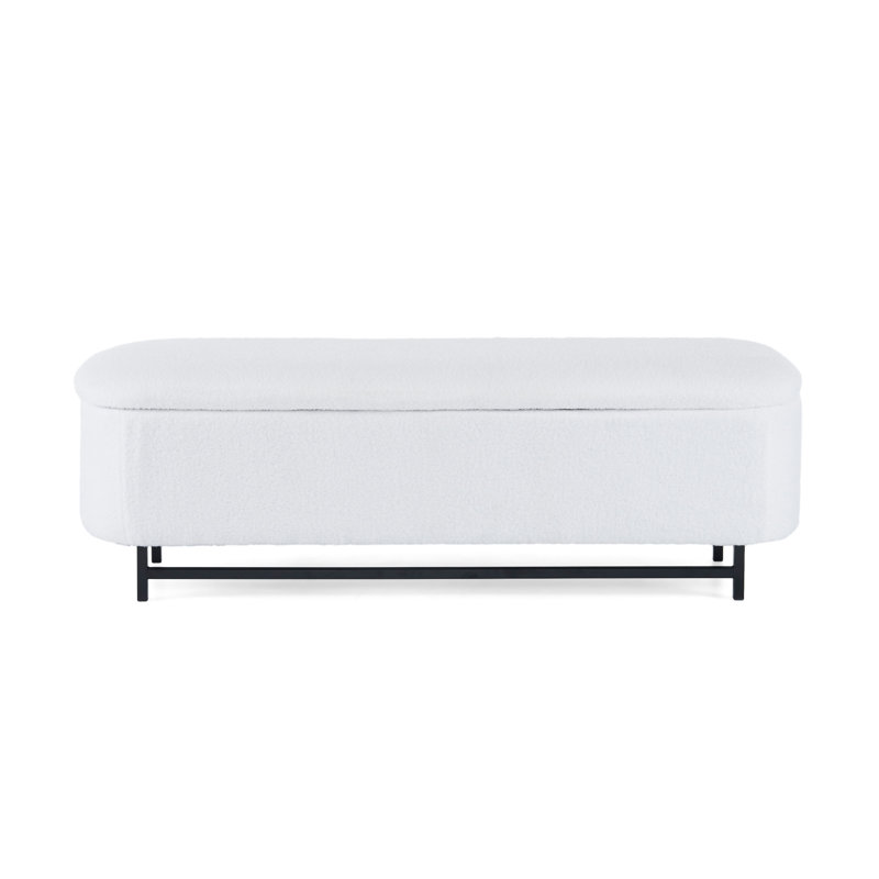 Elegant Ottoman With Spacious Storage Function
