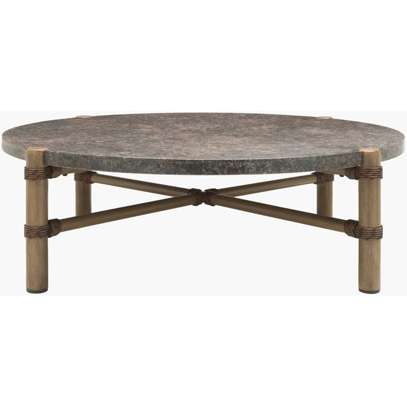 Porta Outdoor Table, 15" H x 50.4" W x 50.4" D