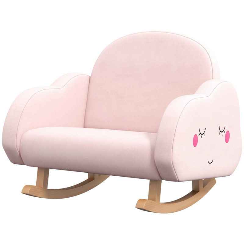 Chaise de chambre en velours pour enfants