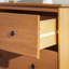 Commode double 6 tiroirs en bois massif Bhuneshwar-501863287
