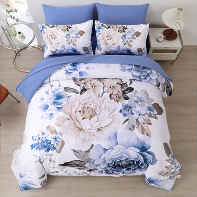 Ensemble d'édredon floral 7 pièces 7 pièces