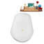 Baignoire et plateau autoportant 59 "avec drain interne 59" Streamline-101686110