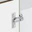 Kitchen Corner Base Cabinet Lucca High Gloss Engineered Wood-628651031