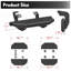 4 marchepieds marchepieds pour 2024 2025 TOYOTA Tacoma double marche / cabines latérales