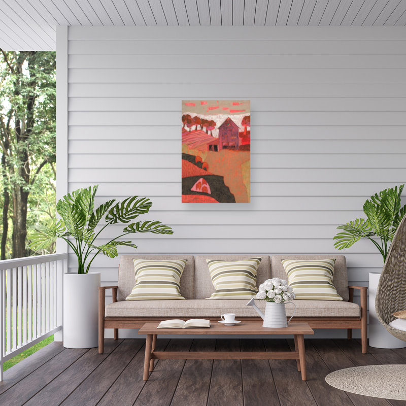 Sue Jachimiec  Kuttawa Barn Outdoor  Canvas, H 12 po x l 19 po