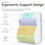 Ergonomic Reading Bed Rest Pillow Back Pillow