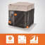 Housse pour climatiseur respirant Basics