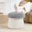 20" Upholstered Chenille Ottoman with Storage-595476632