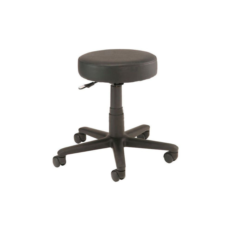 Adjustable Height Ergonomic Lab Stool Wheels