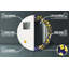 Huldar Glass Flat Wall Mirror