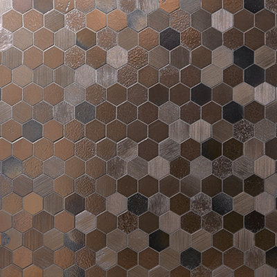 Art Lava Hex Mosaic Tile (0.86 Sq. Ft. / Each)