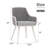 Rectangular 6 - Person Outdoor Dining Set With Cushions-1840171949