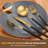 40 Piece Set Of Forged Tableware, Heavy, Service For 8