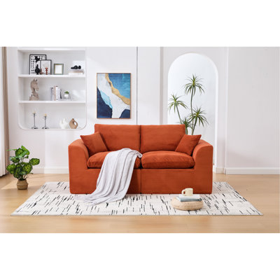 30.49 " Corduroy Sectional