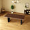 Walnut Rectangular Solid Wood Top Dining Table
