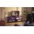 Industrial TV Stand for TVs up to 70 Inches, 63" Entertainment Center with LED Lighting, TV Console with 3-Tier Open Storage Shelves-314560623