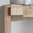Rustic Modern Manufactured Wood Console Table With Step-Block Design