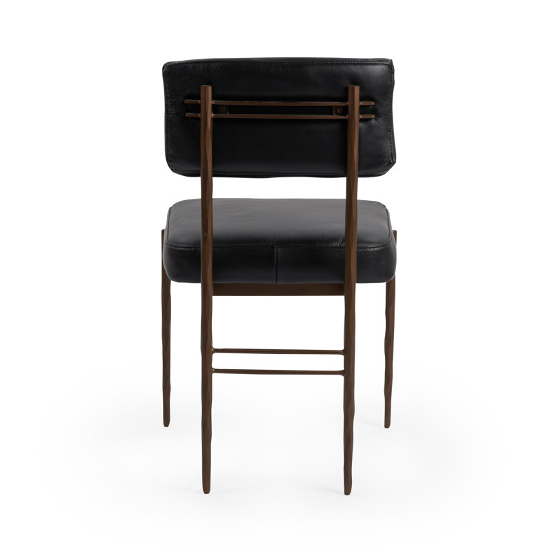 Kester Upholstered Dining Chair, Black
