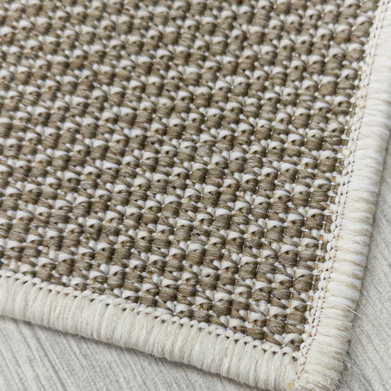 Runner Solid Colour Flatweave Area Rug, Runner 60 x 150 cm