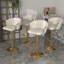 Christal Cerelly Height Adjustable Swivel Bar Stool-1859030422