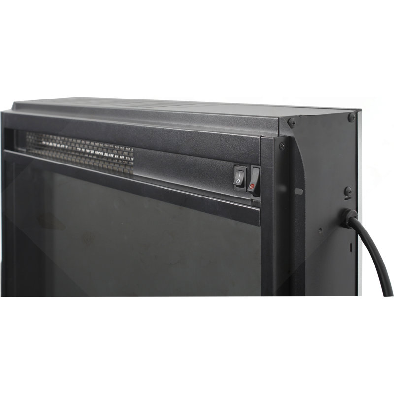 23 Inch Electric Fireplace Insert Heater Without Control