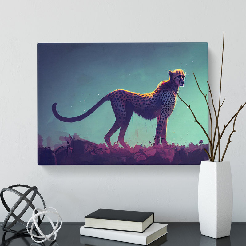 Cheetah - Wrapped Canvas