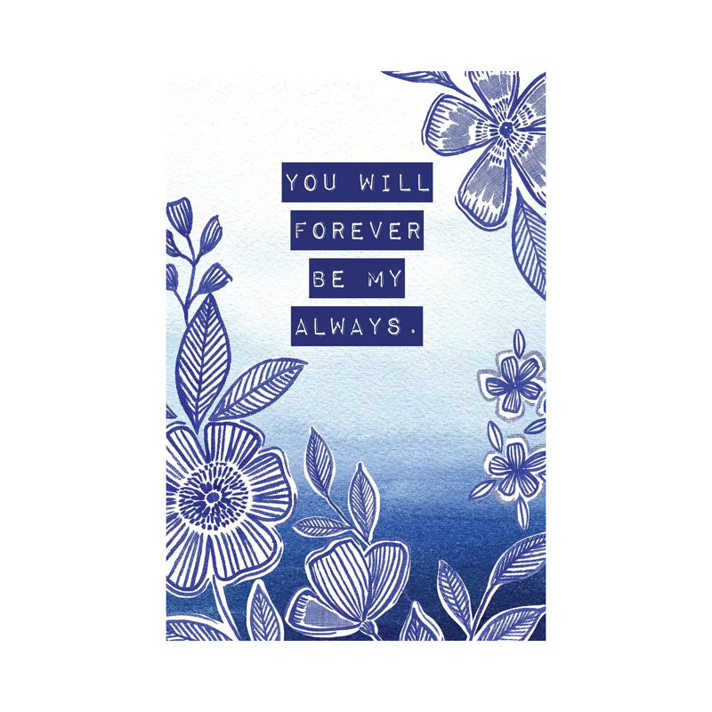 Be My Always by Stephanie Ryan - Painting on Canvas, 66.04cm H x 45.72cm W x 3.81cm D, Wrapped Canvas