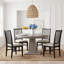 5 - Piece Solid Wood Dining Set-1024558228