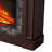 Electric Fireplace with Mantel, Fireplace Mantel, Fireplace Heater Freestanding, Realistic Stacked Stone Surround with Remote Control Timer LED Flame-1682040899