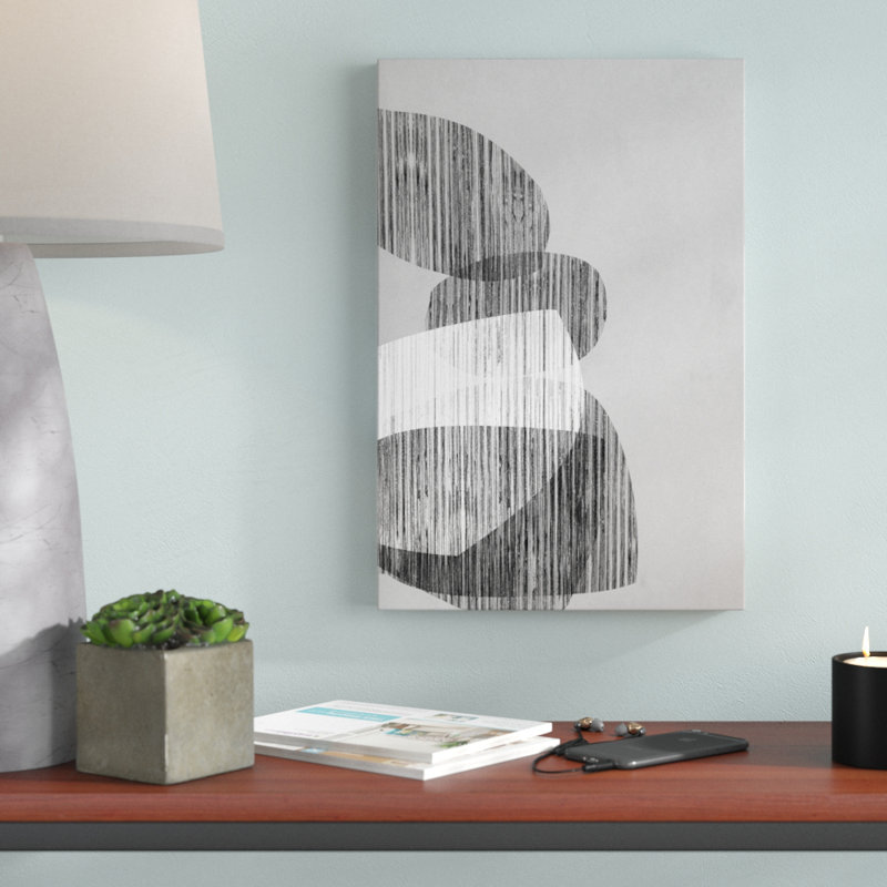 Unseated II by Jennifer Goldberger - Painting Print, 46cm H x 30cm W, Wrapped Canvas