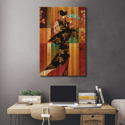 «Sakura On Wood» par Keith Mallett