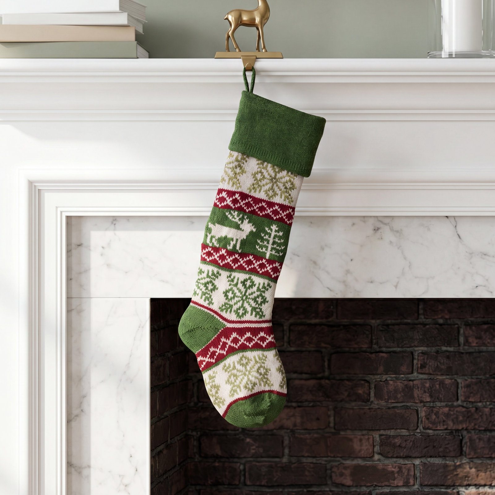 Knit Wool Stocking