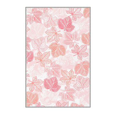 Stylish Hall Carpet, 2.6 x 6.6 Feet, 1% Polyester, .3 in Pile Height | Antibacterial, Non-Slip PVC Felt Dot Underside | 3D Digital Print, Machine Washable, Ideal for Entryway & Living Spaces