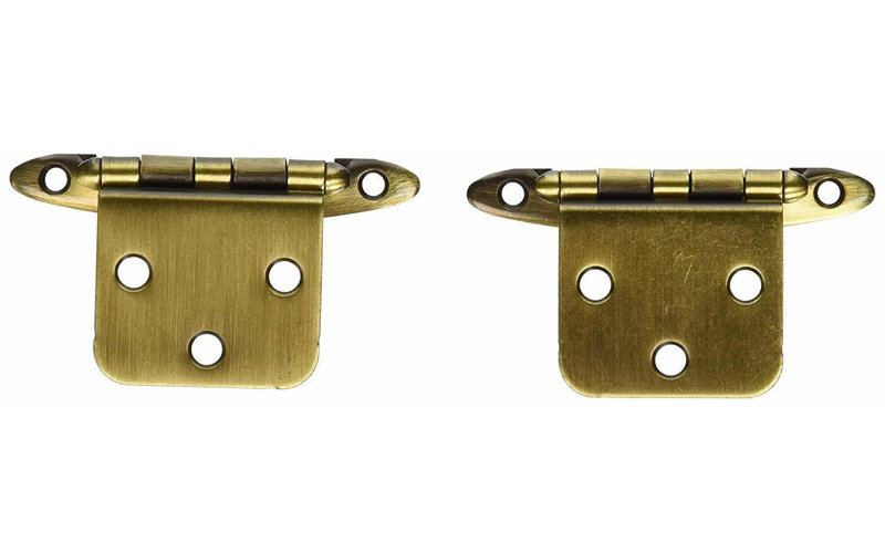 Paire de charnières à fermeture automatique Brixwell BX29196, Antique Brass