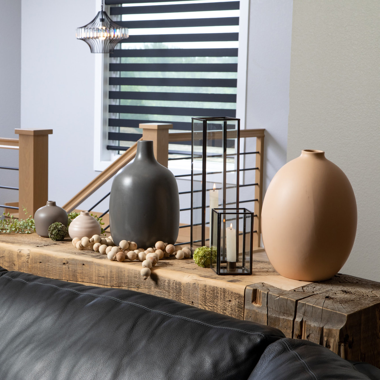 Bonyu 12.5'' Ceramic Table Vase