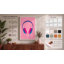Pop Headphones Modern - Wrapped Canvas-1880782392-1880782395